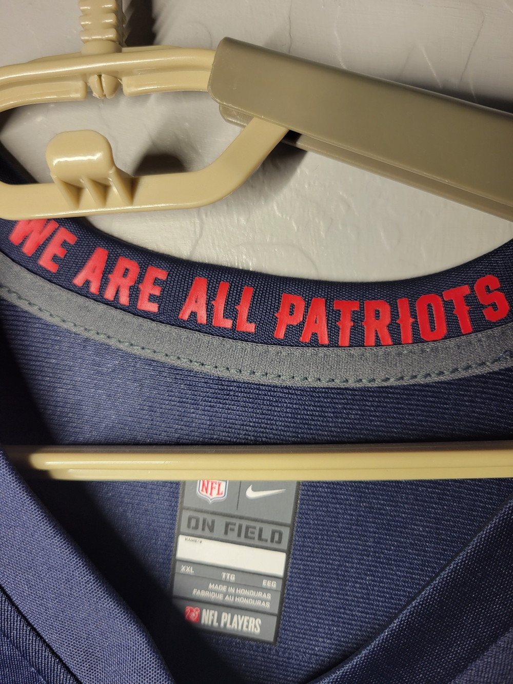 Nike New England Patriots Women's Navy #1 Football Jersey Size XXL - Picture 4 of 8